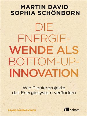 cover image of Die Energiewende als Bottom-up-Innovation
